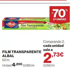 Supercor ALBAL Film transparente oferta