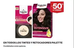 Supercor PALETTE En todos los tintes y retocadores oferta
