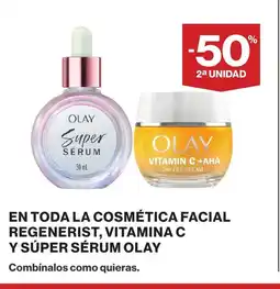 Supercor En toda la cosmética facial regenerist, vitamina c y súper sérum olay oferta