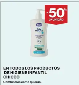 Supercor CHICCO En todos los productos de higiene infantil oferta