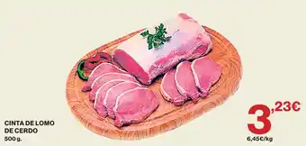 Cinta de lomo de cerdo