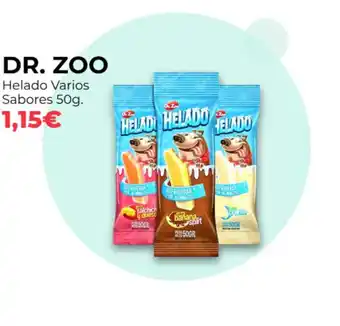 Dr. Zoo helado varios sabores