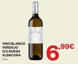 El Corte Inglés Albacora vino blanco verdejo oferta