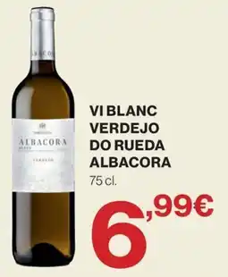 Hipercor Albacora vi blanc verdejo do rueda oferta