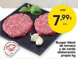 FROIZ Froiz - burger meat de ternera y de cerdo elaboracion propia oferta