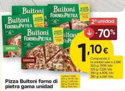 FROIZ Buitoni - pizza forno di pietra gama unidad oferta