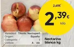FROIZ Origen - nectarina blanca oferta