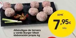 FROIZ Albondigas de ternera y cerdo burger meat oferta