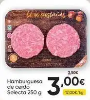 FROIZ Selecta - hamburguesa de cerdo oferta