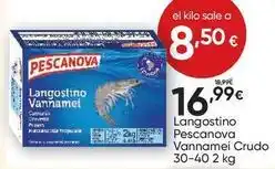 FROIZ Pescanova - langostino vacuno crudo oferta
