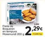 FROIZ Fandicosta - filete de boquerón en tempura oferta