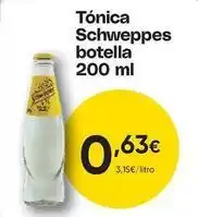 FROIZ Schweppes - tonica botella oferta