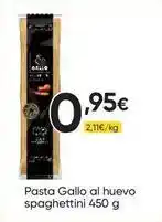 FROIZ Gallo - pasta al huevo spaghettini oferta