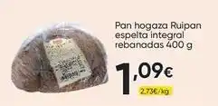 FROIZ Ruipan - pan hogaza ruipan espelta integral rebanadas oferta