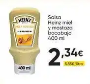 FROIZ Heinz - salsa miel y mostaza bocabajo oferta