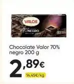FROIZ Valor - chocolate 70% negro oferta