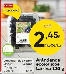 FROIZ Origen - arandanos ecológicos tarrina oferta