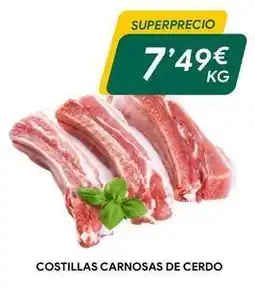 Masymas Costillas carnosas de cerdo oferta