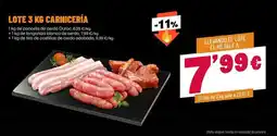 AhorraMas Cárnicas serrano - lote 3 kg oferta