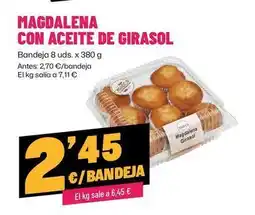 AhorraMas Magdalena con aceite de girasol oferta