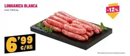 AhorraMas Longaniza blanca oferta