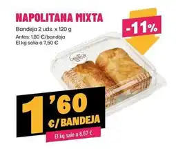 AhorraMas Mixta - napolitana oferta