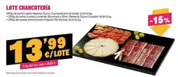 AhorraMas Duroc - lote charcutería oferta