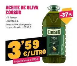 AhorraMas Coosur - aceite de oliva oferta