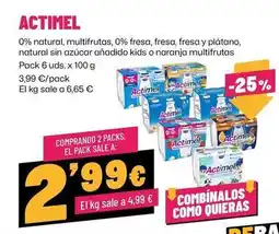 AhorraMas Danone - actimel oferta