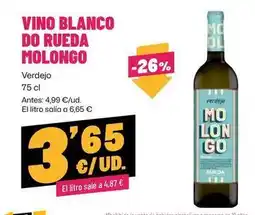 AhorraMas Blanco - vino do rueda oferta