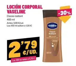 AhorraMas Locion corporal oferta