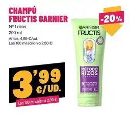 AhorraMas Garnier - champu fructis oferta
