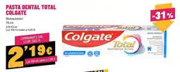 AhorraMas Colgate - pasta dental total oferta