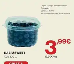 Hipercor Origen - nabiu sweet oferta