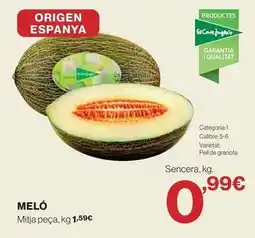 Hipercor Origen - meló oferta