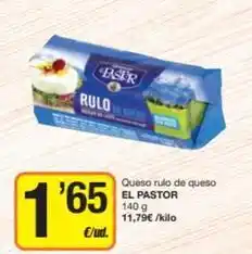 Economy Cash El pastor - queso rulo de queso oferta