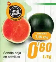 Economy Cash Sandía baja en semillas oferta