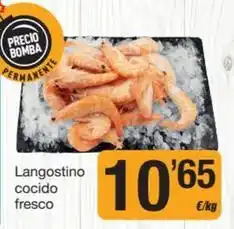 Economy Cash Langostino cocido fresco oferta