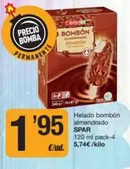 Economy Cash Spar - helado bombon almendrado oferta