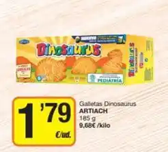 Economy Cash Artiach - galletas dinosaurus oferta