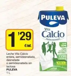 Economy Cash Puleva - leche vita calcio entera oferta