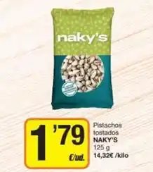 Economy Cash Pistachos tostados oferta