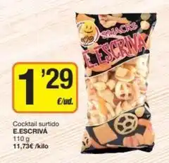 Economy Cash Cocktail surtido oferta