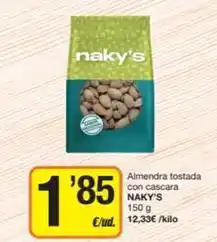 Economy Cash Almendra tostada con cascara oferta