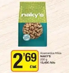 Economy Cash Anarcaros fritos oferta