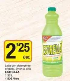 Economy Cash Estrella - lejia con detergente original oferta