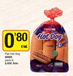 Economy Cash Spar - pan hot dog oferta