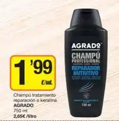 Economy Cash Agrado - champú tratamiento reparacion o keratina oferta
