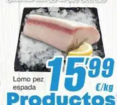 Economy Cash Lomo pez espada oferta