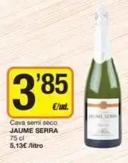 Economy Cash Jaume serra - cava semi seco oferta